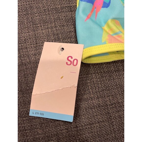 So NWT String Bikini Halter Top Sz L Juniors - Picture 5 of 6